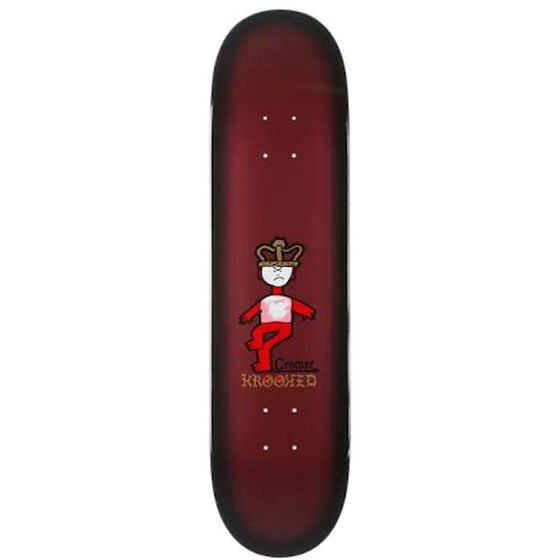 KROOKED CROMER MAD KING DECK-8.06 BLK DIP