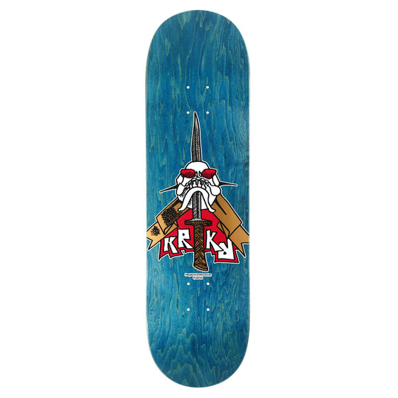 KROOKED SKULL/SWORD DECK-8.75