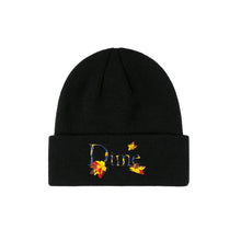  Dime Classic Leaf Fold Beanie - Black