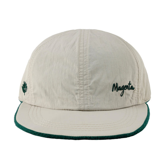 Magenta 6p Reversible Hat -  Green