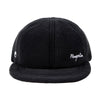 Magenta 6p Reversible Hat -  Black