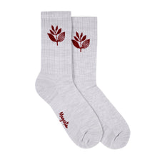  Magenta Plant Socks - Ash