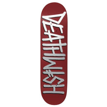  Deathwish - Deathspray Maroon/Silver Deck - 8.75