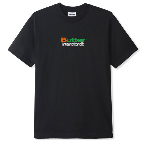 Butter Goods - Internationale Tee - Black - Medium