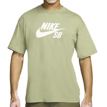  Nike SB Men's Logo Skate Tee - Oil Green - Medium