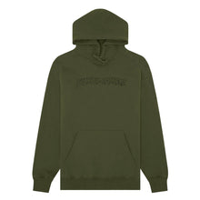 Fucking Awesome Outline Stamp Hoodie - Olive - XL