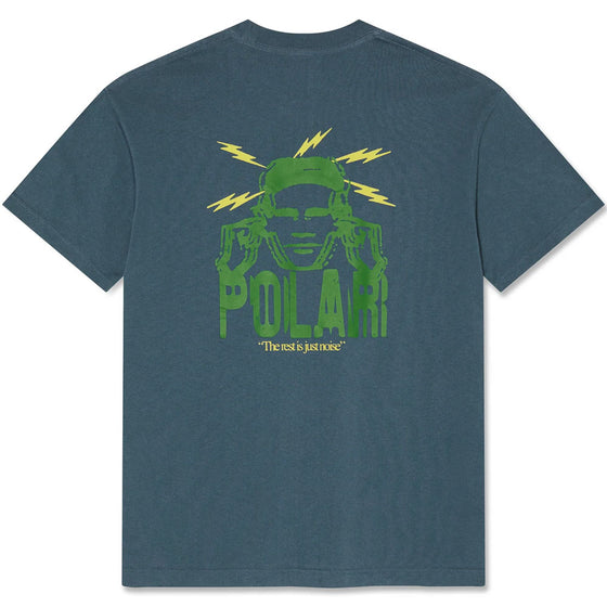 Polar Noise Tee - Grey Blue -X Large