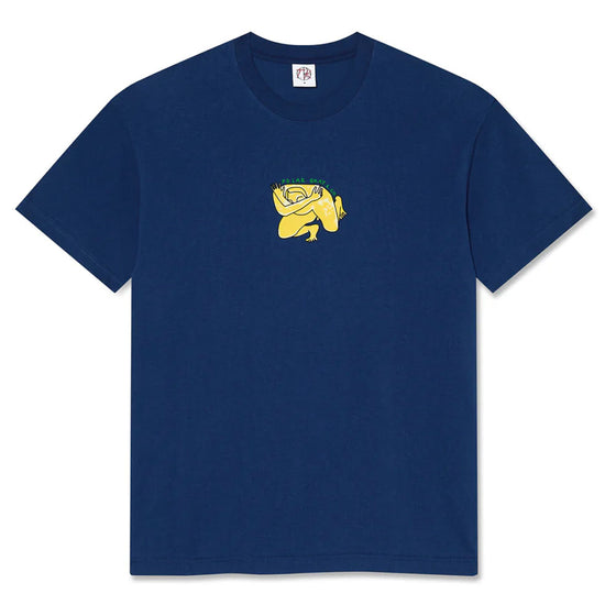 Polar Shy Bow Tee - Deep Royal blue - Large