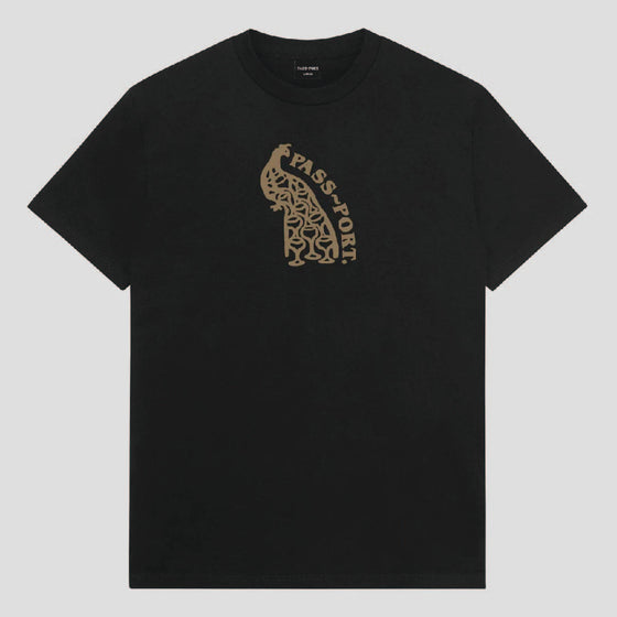 Pass~Port Peacock Tee - Black - Large