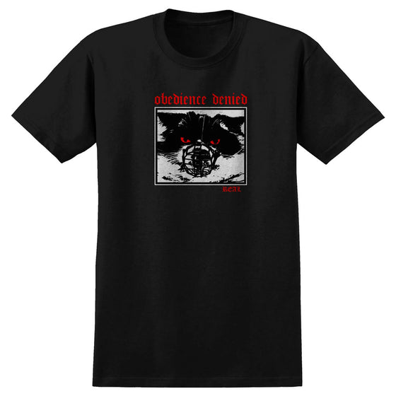 Real Obedience Tee- Black - XLarge