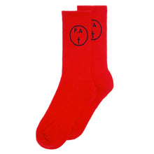  Fucking Awesome Records Socks - Red/Black