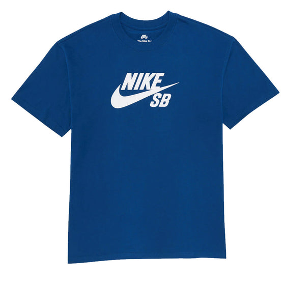 Nike SB Logo Skate Tee - Court Blue - Large