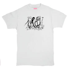  Frog Scribble Daddy Tee (White) - Medium