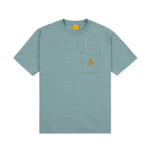  Dime Striped Pocket T-Shirt - Seafoam - Large