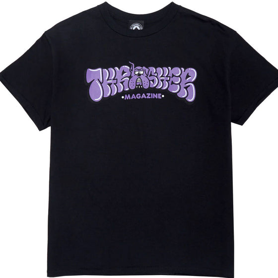 THRASHER BULLY - T-SHIRT - BLACK