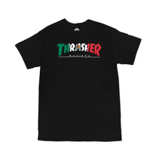  THRASHER MEXICO REVISTA - TSHIRT - BLACK