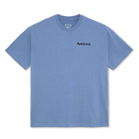 Polar Yoga Trippin' Tee - Oxford Blue - XL
