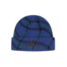  Dime Wavy Plaid Cuff Beanie - Teal