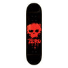 ZERO BLOOD SKULL DECK-8.25 BLK/RED
