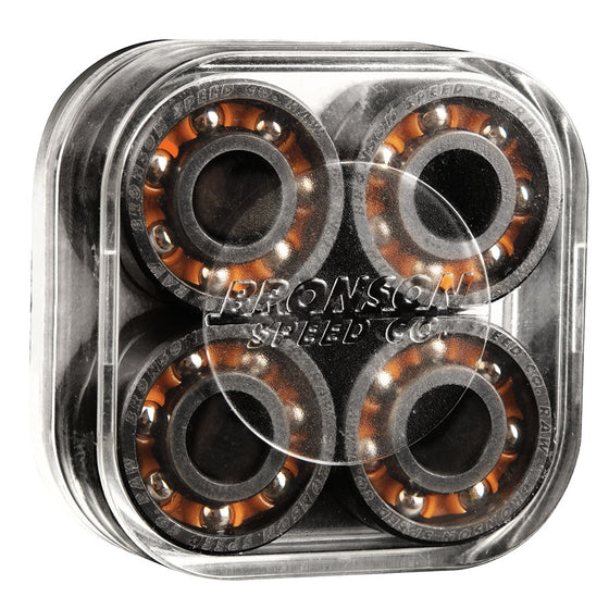 Bronson Speed Co Raw Skateboard Bearings