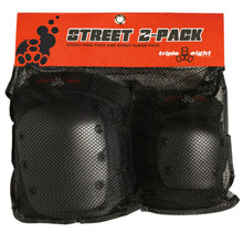  Triple 8 Saver 2PK Knee/Elbow Pads - Black