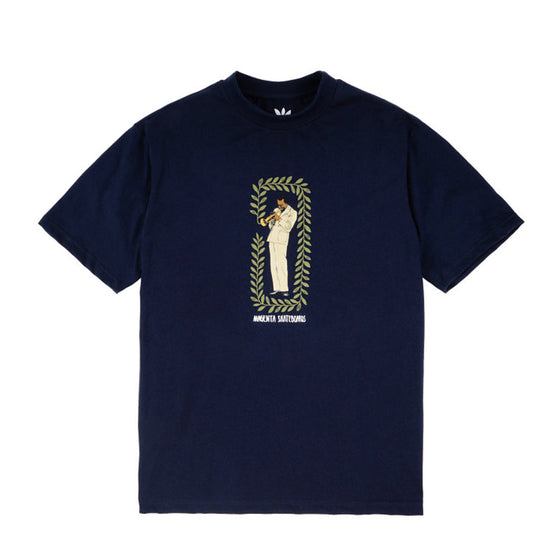 Magenta Miles Tee - Dark Navy - Large