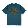 Magenta Tree Plant Tee - Petrol Blue - XL