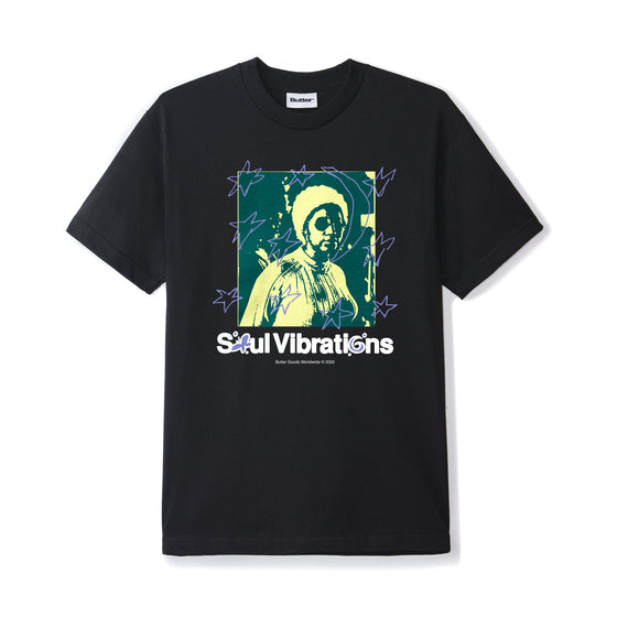 Butter Goods - Soul Vibrations Tee - Black - Large
