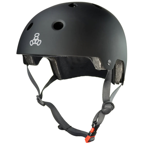 T8 Certified Sweatsaver Helmet Blk Rubber - XS/S