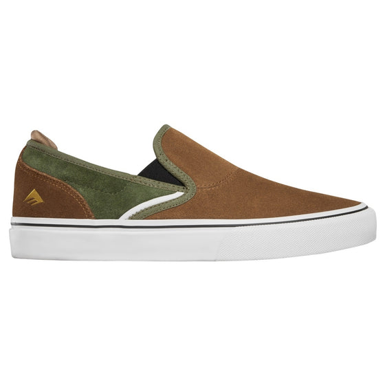 Emerica Slip On G6 - Brown/Green