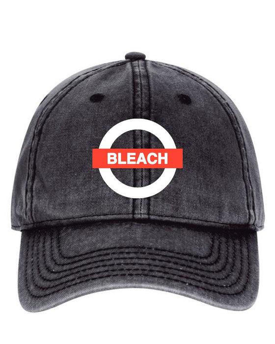 Bleach Alarm Garment Dyed Hat - Black
