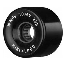  Mini Logo AWOL Wheels - Black - 59mm - 80A