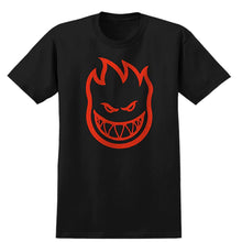  Spitfire Bighead Tee - Black/Red - Medium