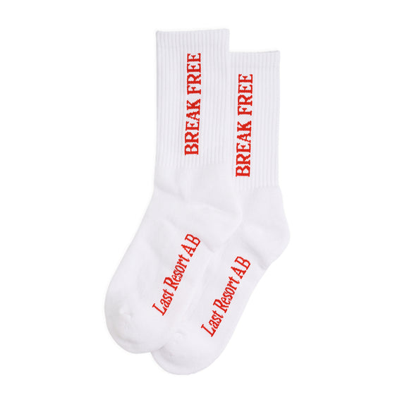 Last Resort AB Break Free Socks - White