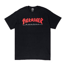 Thrasher Godzilla Tee Black/Red - Large