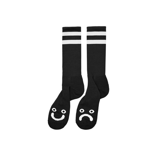 Polar Happy Sad Socks - Black 35-38