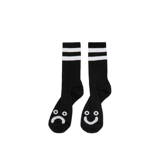 Polar Happy Sad Socks - Black - (39-42)