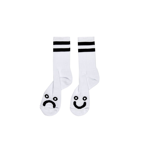 Polar Happy Sad Socks - White - (35-38)