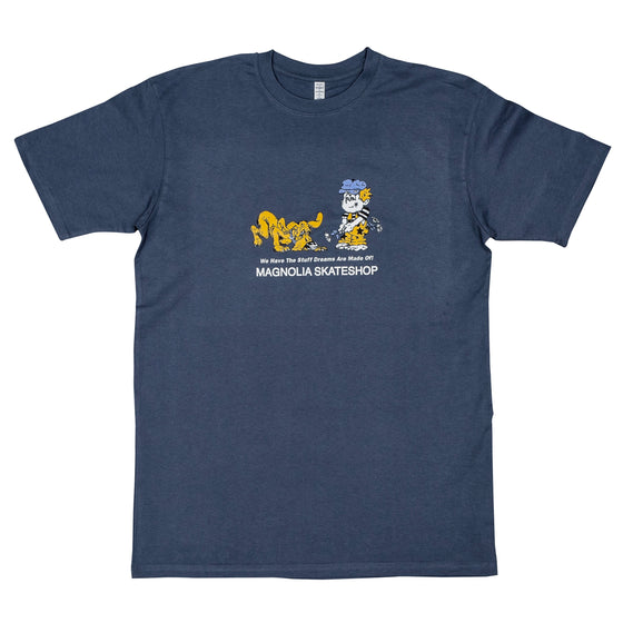 Magnolia Dreamy Tee - Slate Blue