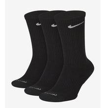  Nike SB Everyday Sock - 3 pairs - Black - size (8-12)