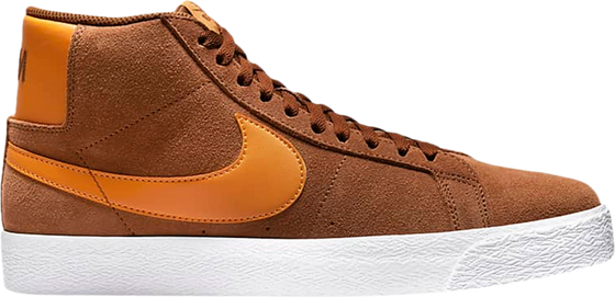 Nike SB Blazer Mid - Pecan/Curry-White (CALL STORE)