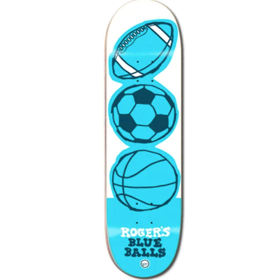 Roger Skate Co. Blue Balls - 8.12