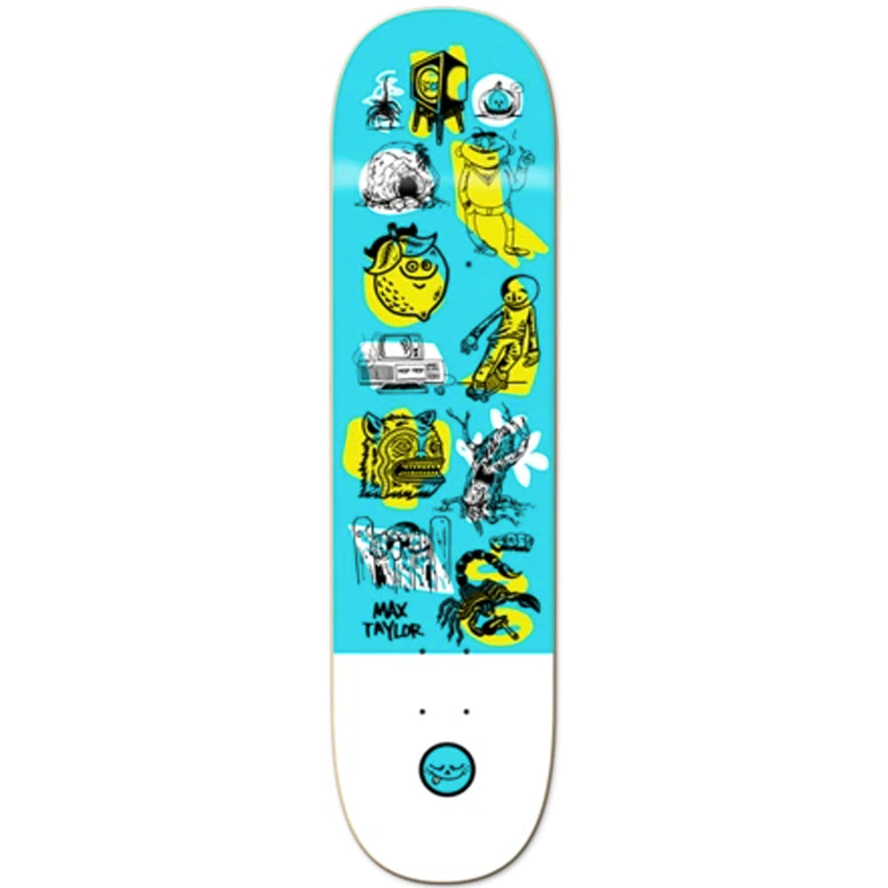 MQ × LOW KEY SKATE DECK 8.0 MQ x Low Key Muni Map - Skateboard – Low Key Skate Shop