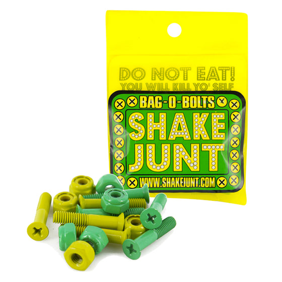 Shake Junt 1” Phillips Hardware - Green/Yellow