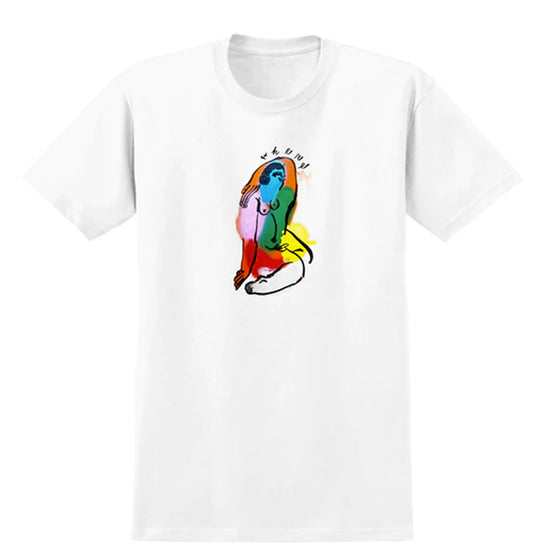 There Colors Tee - White - Large