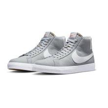  Nike SB Blazer Mid ISO - Wolf Grey/White-Wolf Grey